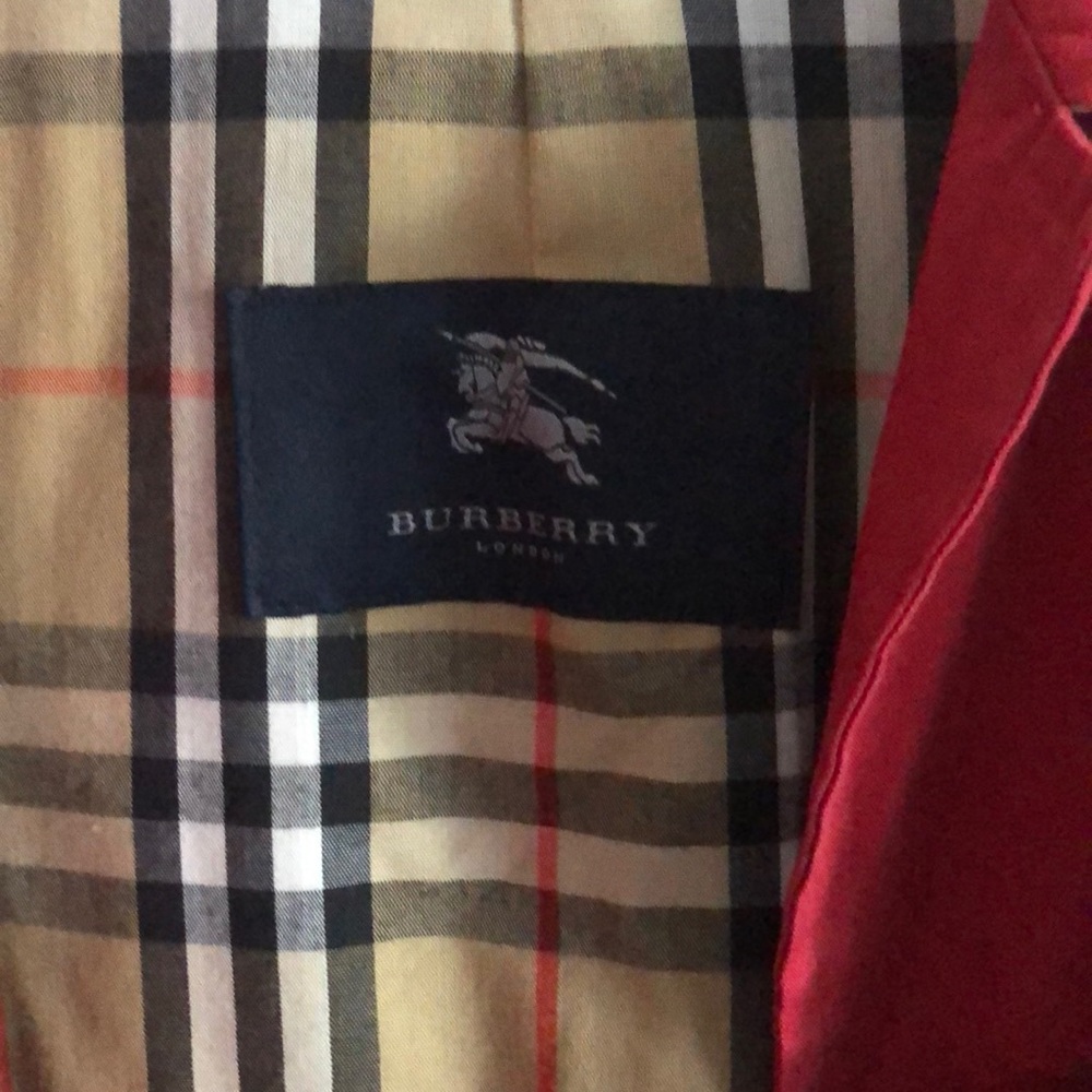 Burberry coat